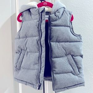 Puffy old navy vest